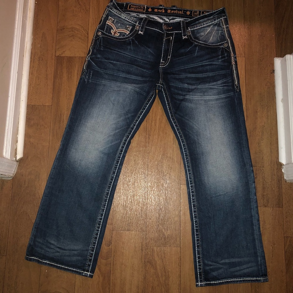Men’s Rock Revival Jeans